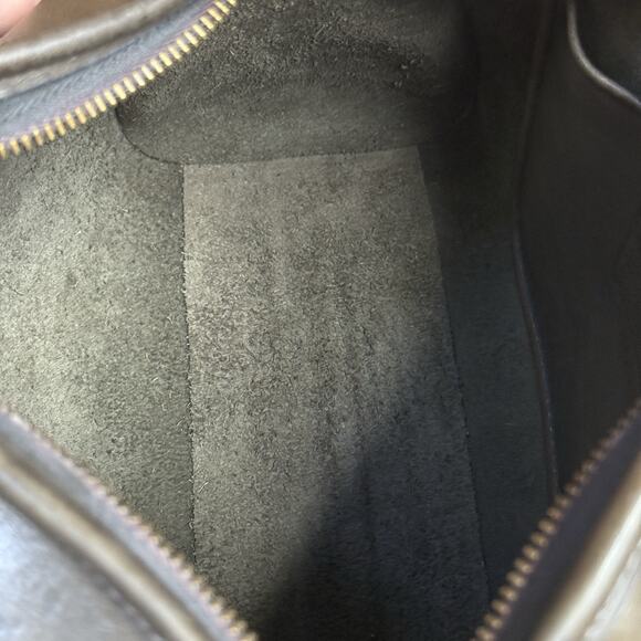 Vintage Coach Flannel Gray Madison Satchel Bag 9725 NYC Made In USA - Picture 13 of 14